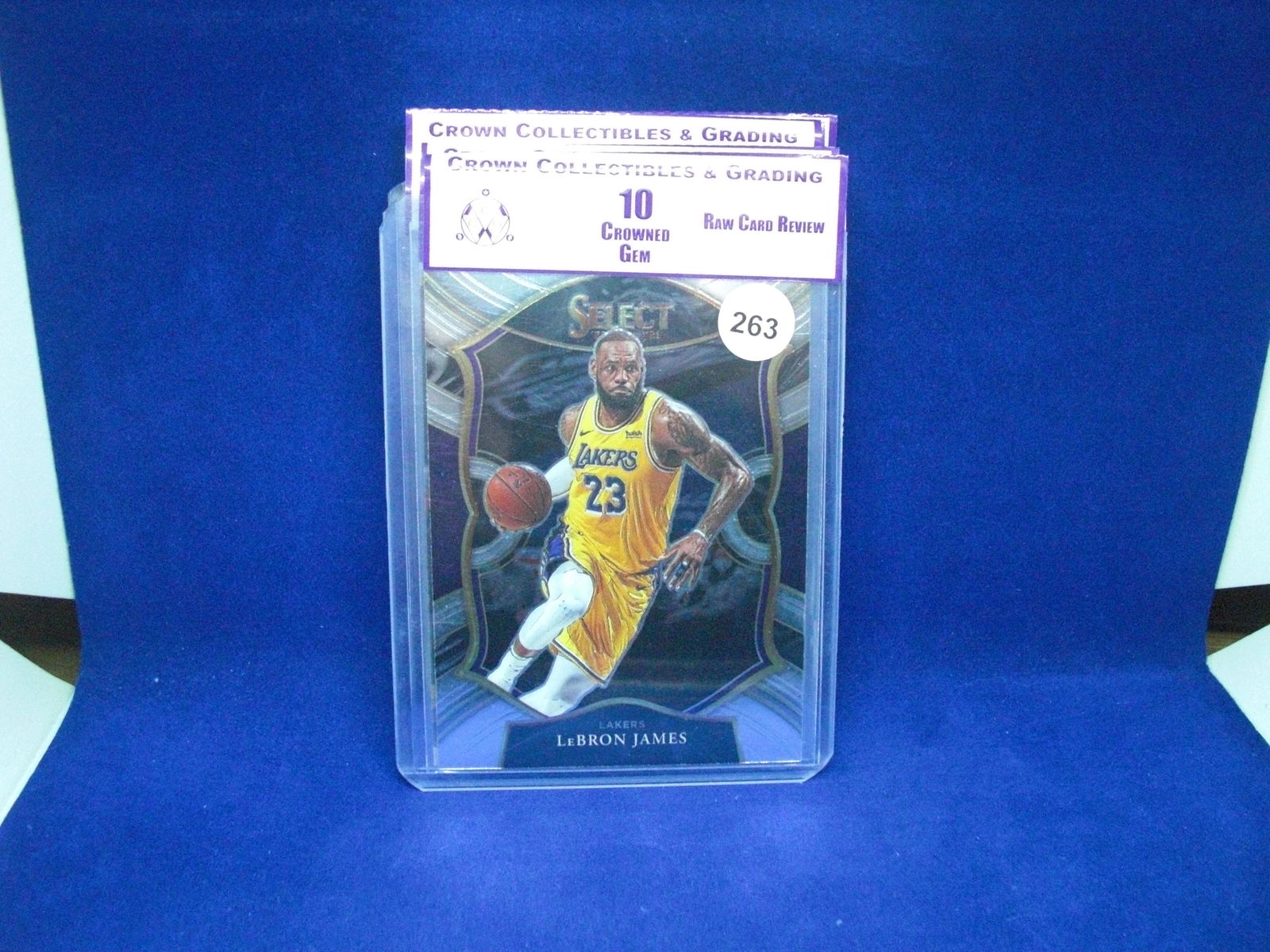 cc&g raw review graded lebron james mint 10 (1 of 1)