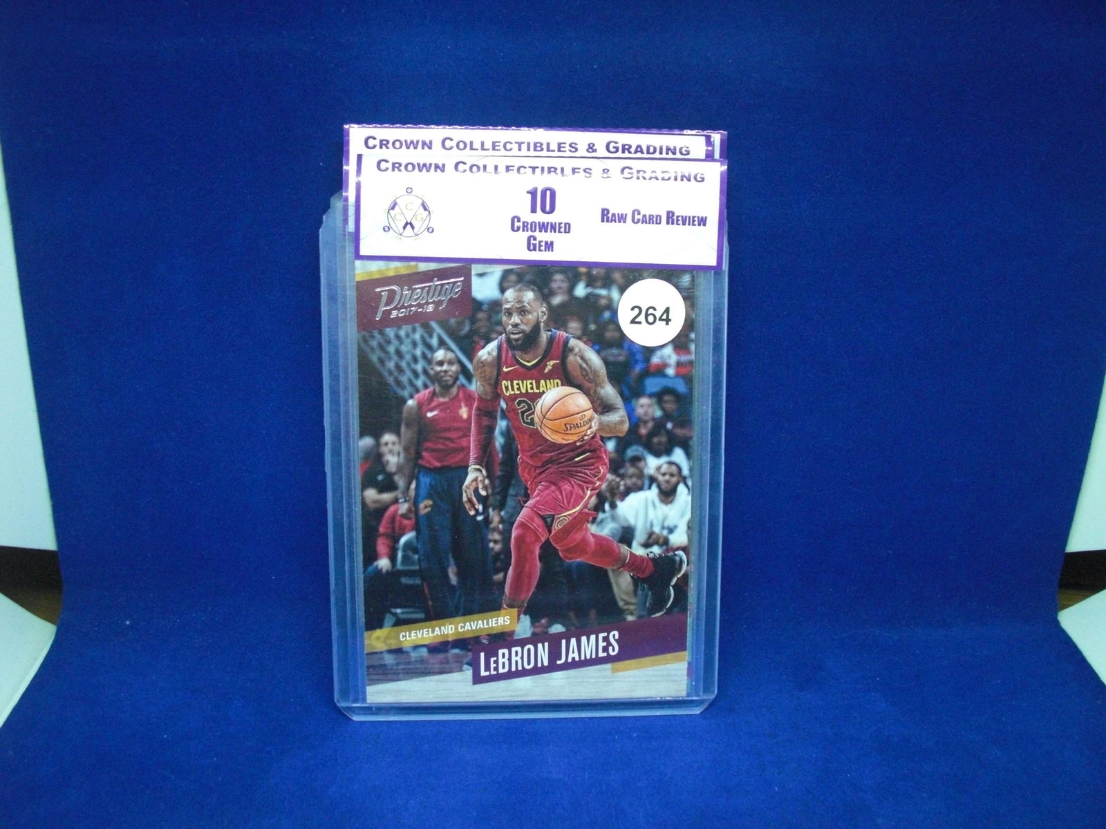 cc&g raw review graded lebron james mint 10 (1 of 1)