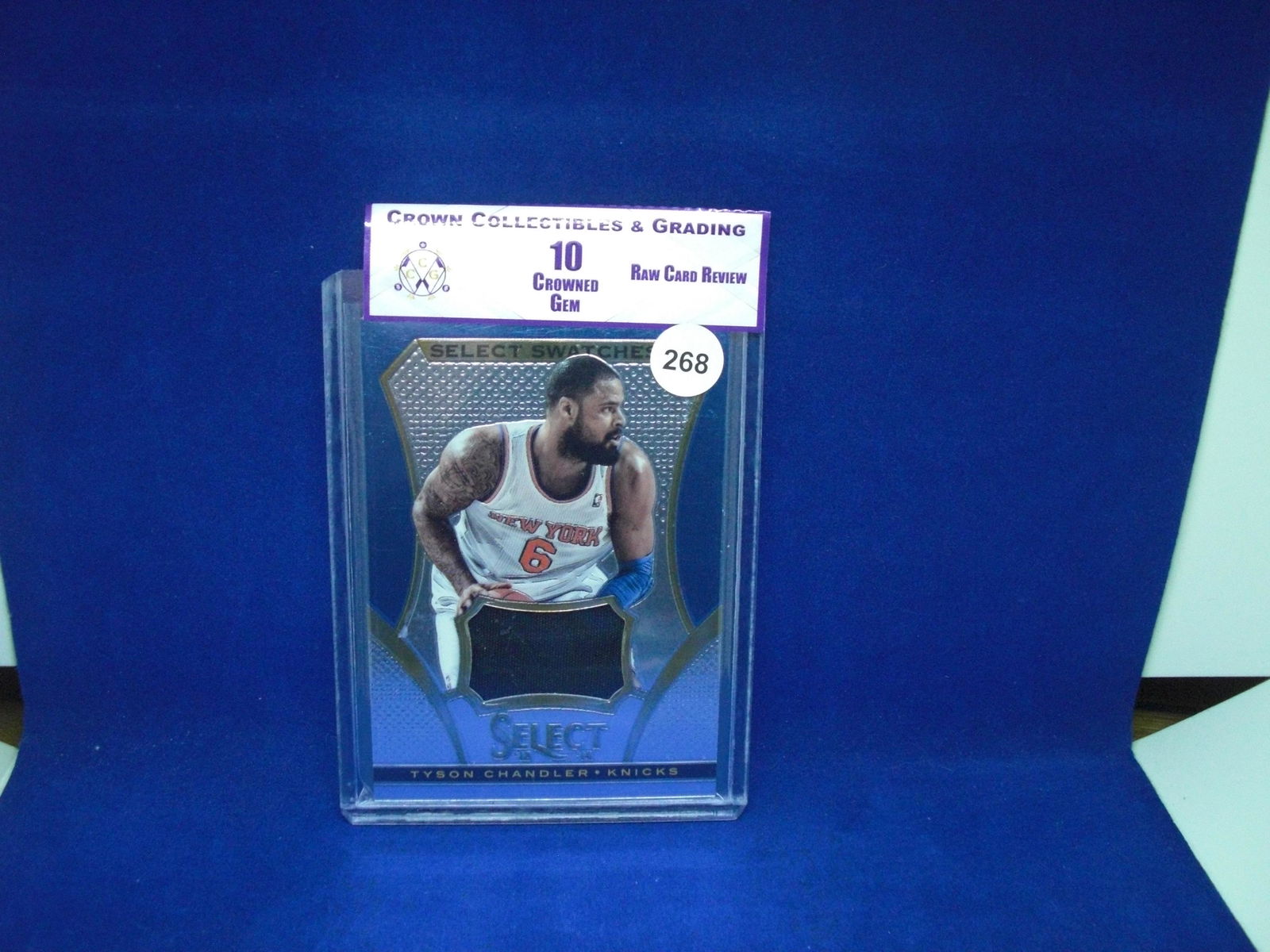 cc&g raw review tyson chandler jersey mint 10 (1 of 1)