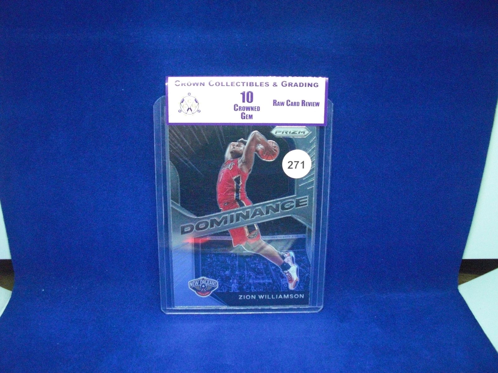 cc&g raw review graded zion williamson mint 10 (1 of 1)