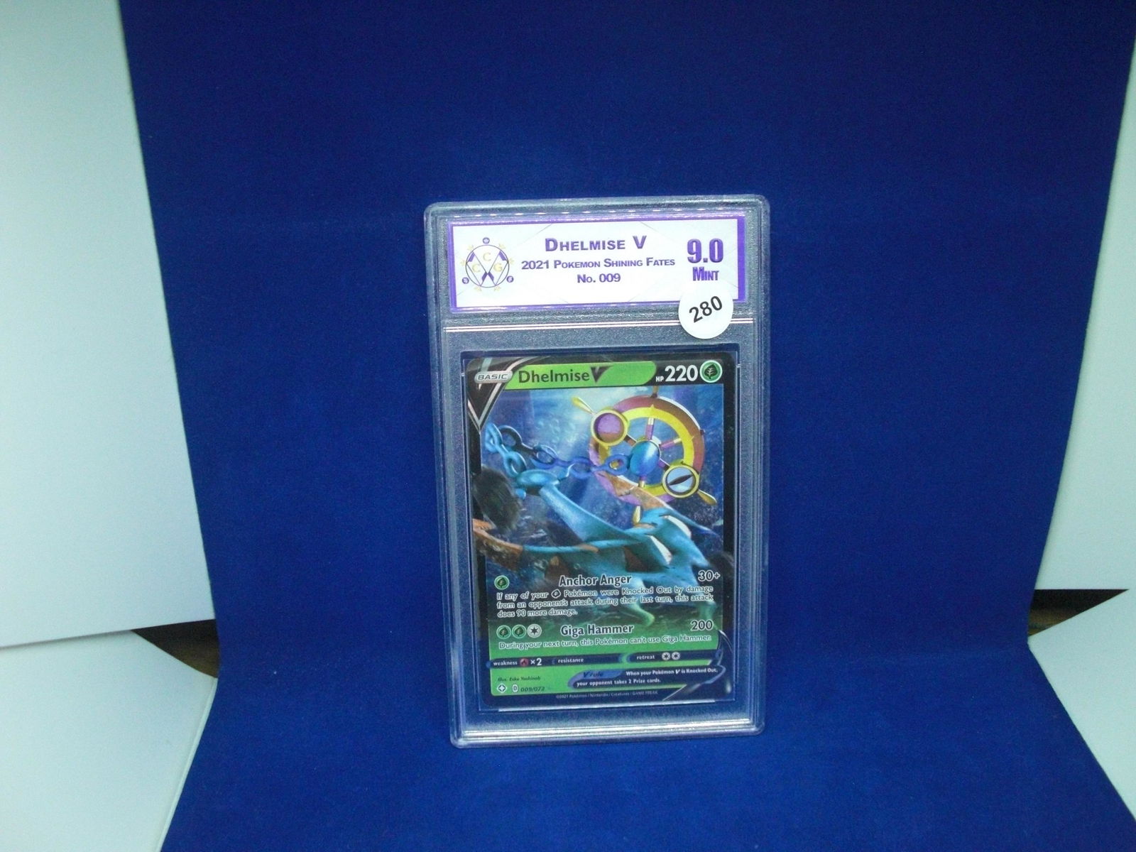 ccg graded dhelmise v mint 9 (1 of 1)