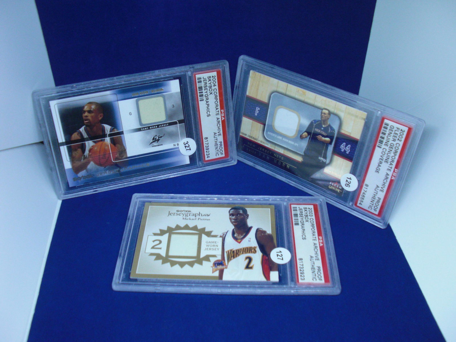 lot of 3 graded psa jersey cards (1 of 1)