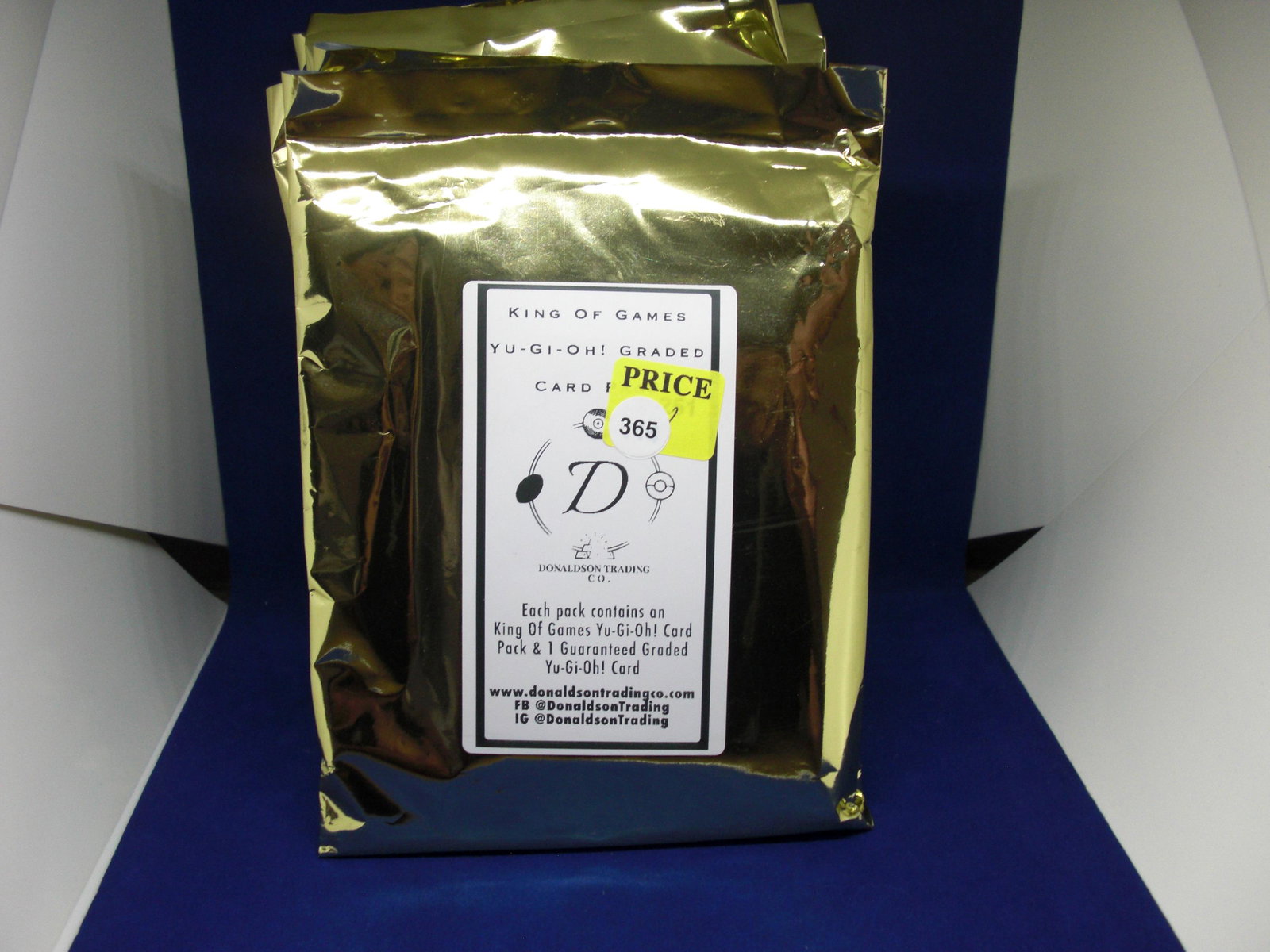 king of games Donaldson trading co. graded yu gi oh pack: king of games Donaldson trading co. graded yu gi oh pack