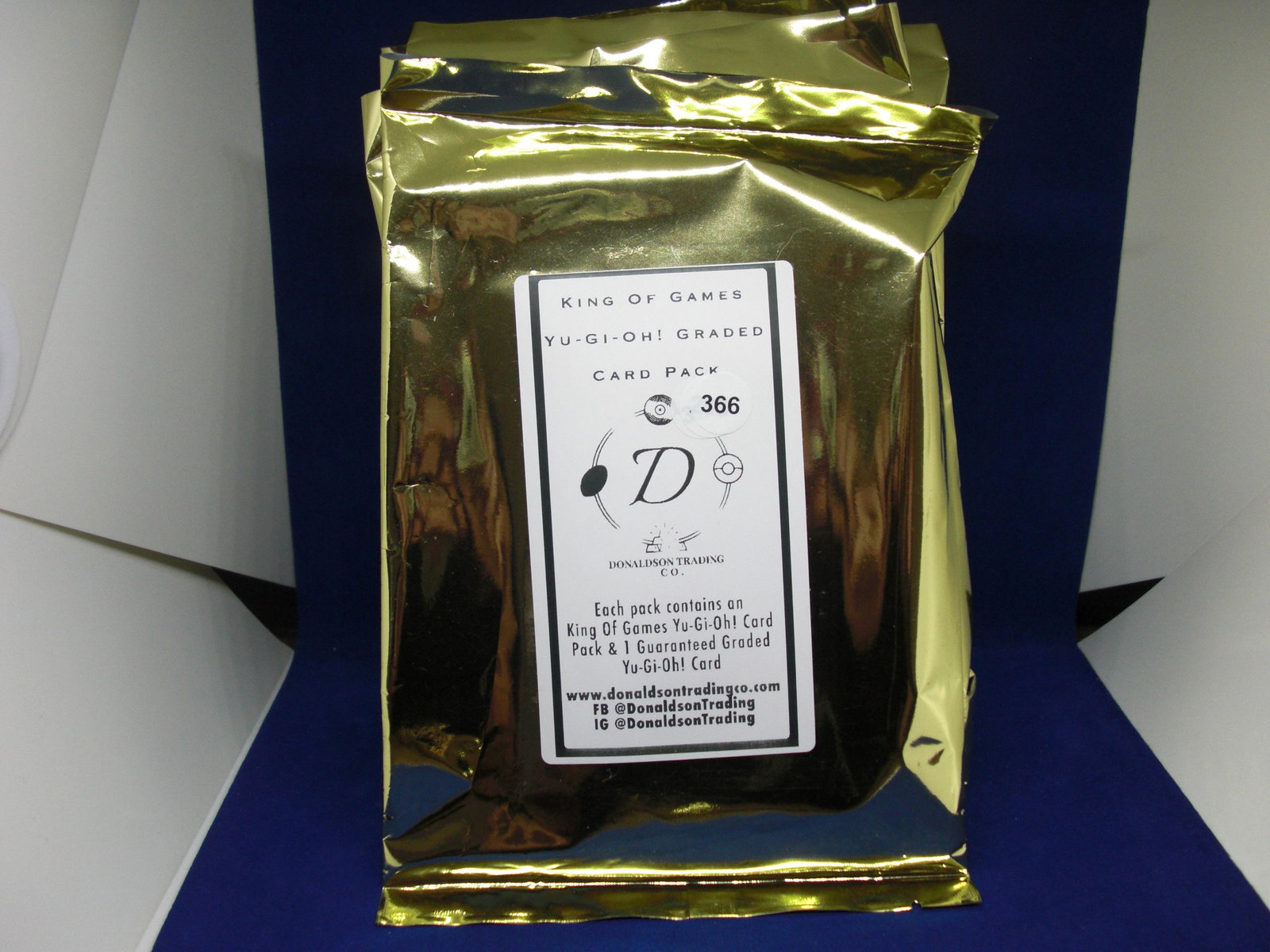 king of games Donaldson trading co. graded yu gi oh pack: king of games Donaldson trading co. graded yu gi oh pack