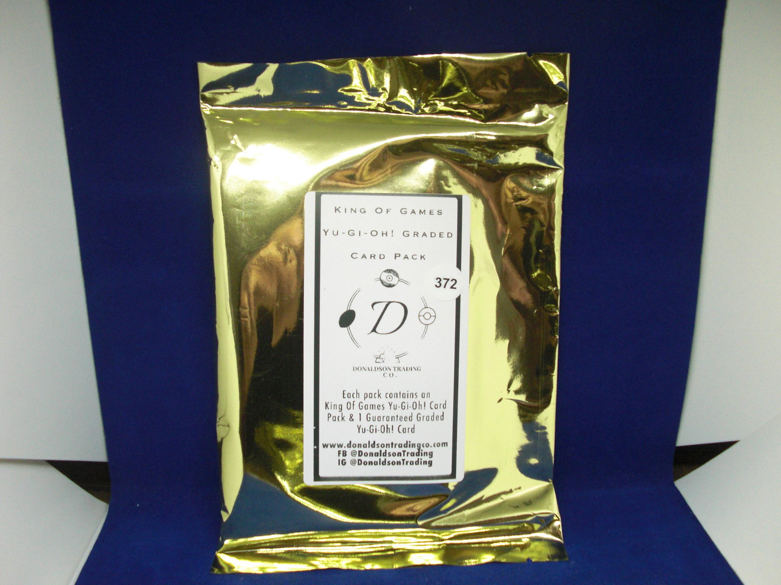 king of games Donaldson trading co. graded yu gi oh pack: king of games Donaldson trading co. graded yu gi oh pack
