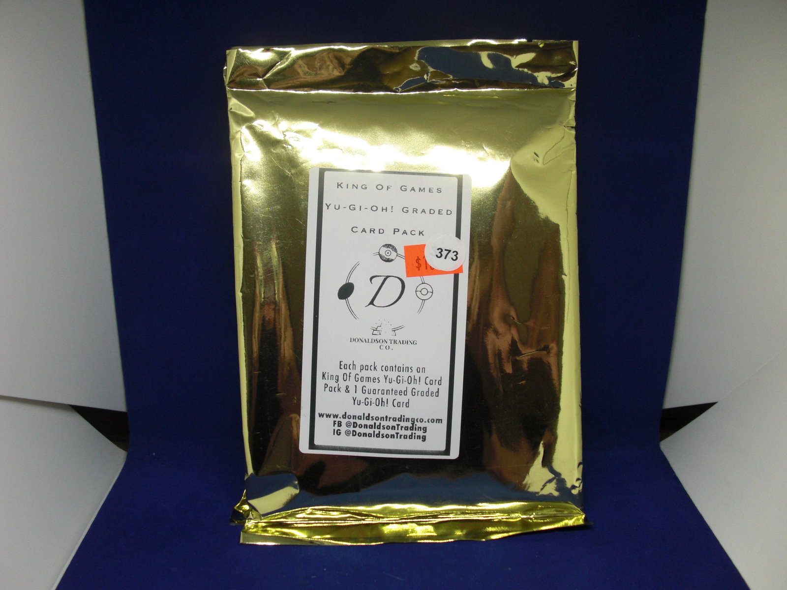 king of games Donaldson trading co. graded yu gi oh pack: king of games Donaldson trading co. graded yu gi oh pack