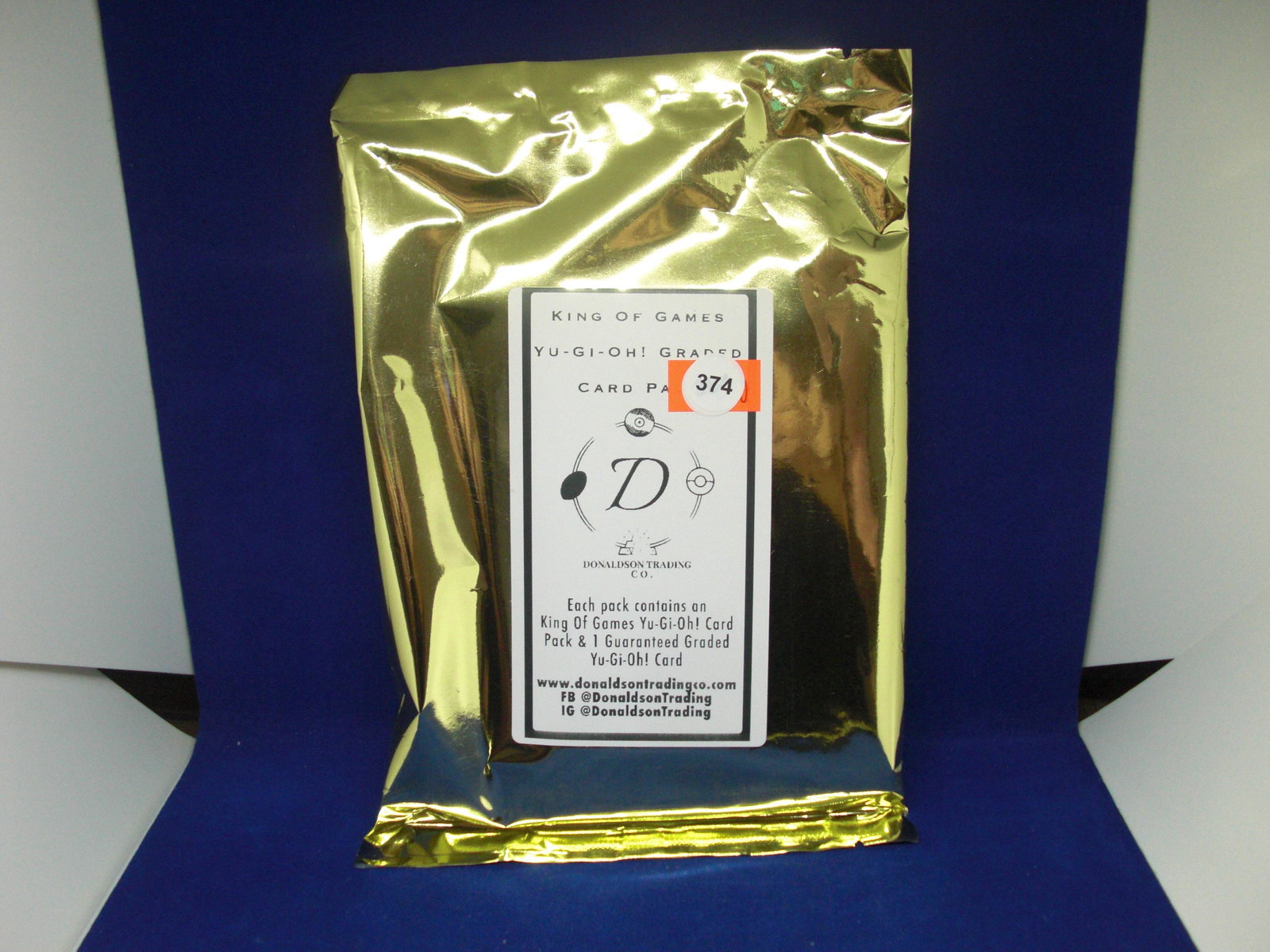 king of games Donaldson trading co. graded yu gi oh pack: king of games Donaldson trading co. graded yu gi oh pack