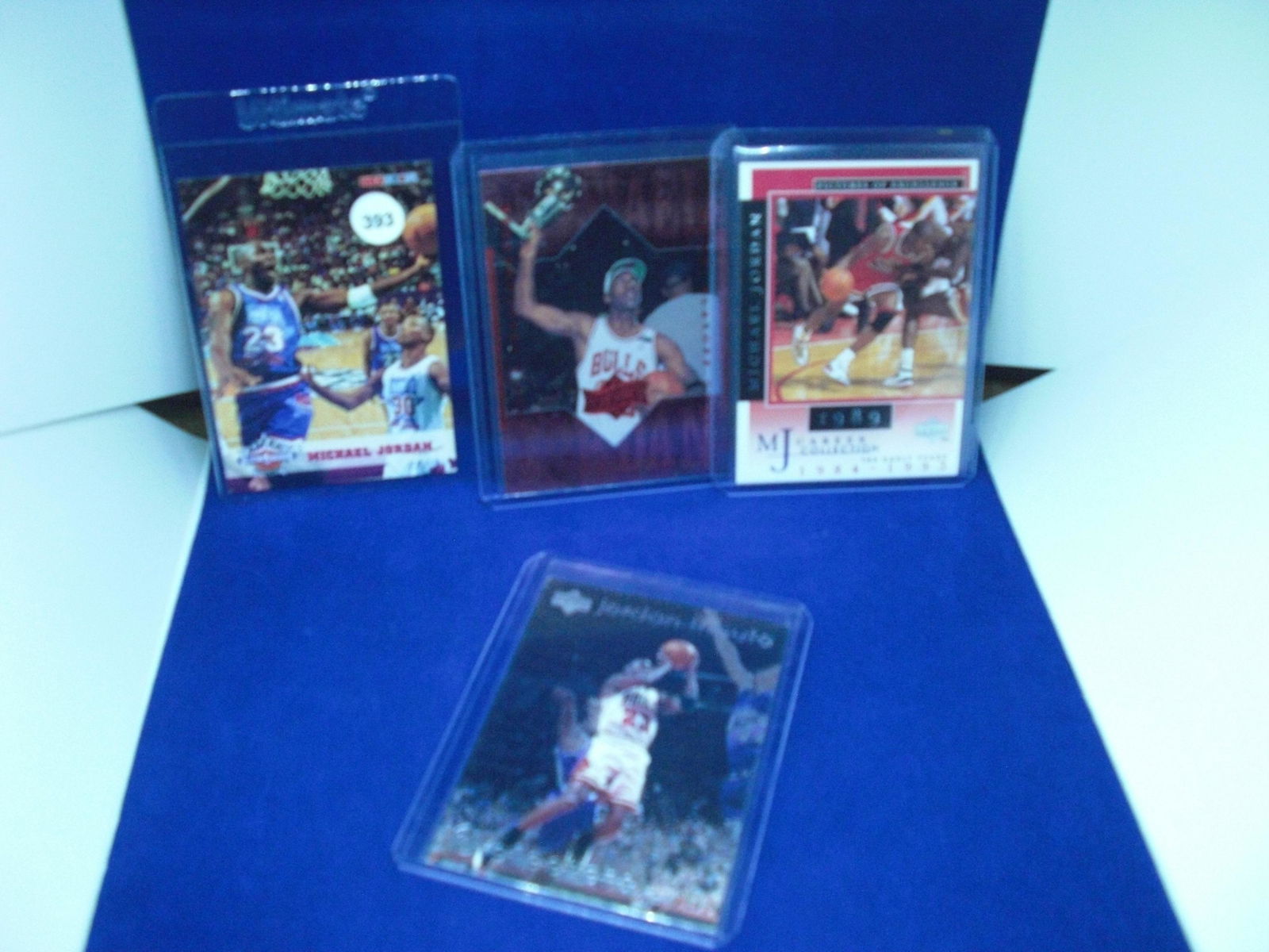 lot of 4 Michael Jordan cards (1 of 1)