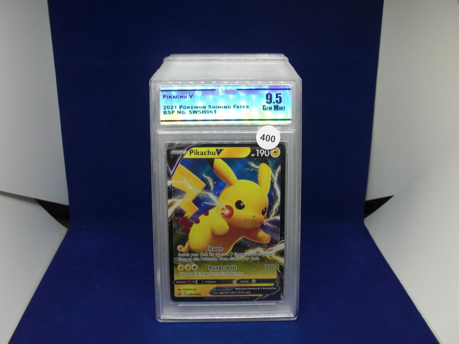 cc&g 9.5 Pikachu pokemon (1 of 1)
