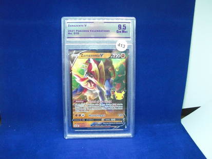 cc&g 9.5 zamazenta v pokemon card: cc&g 9.5 zamazenta v pokemon card