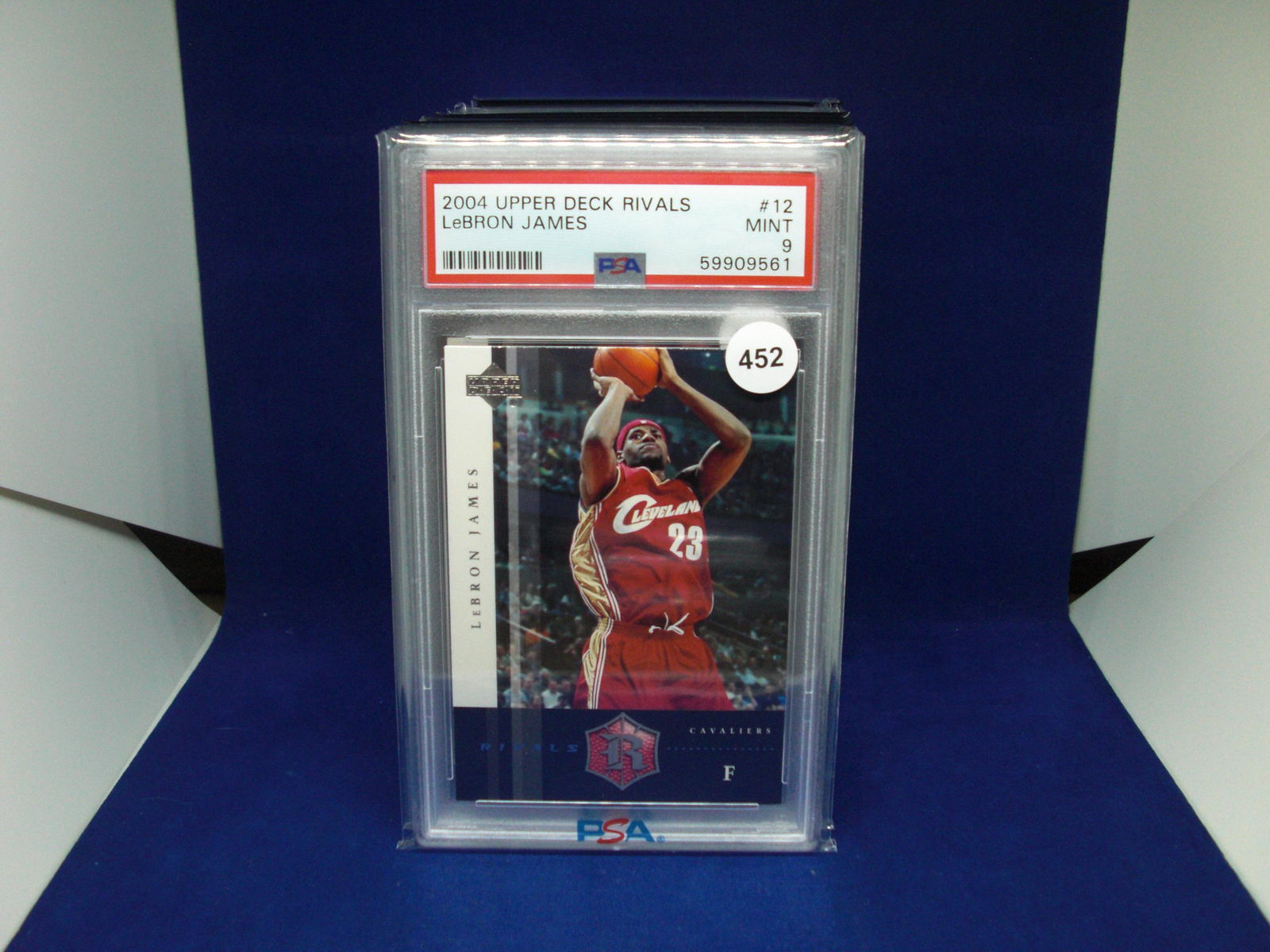 PSA 9 upper deck rivals lebron james (1 of 1)