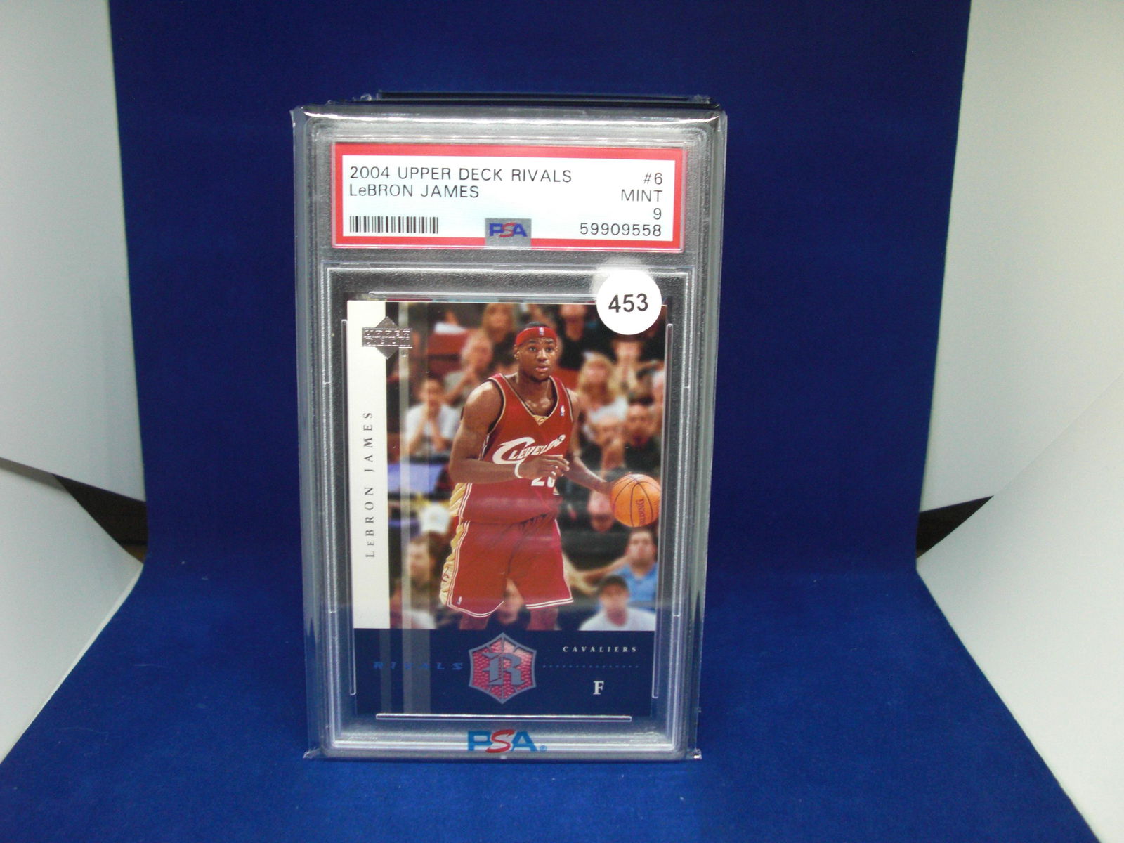 PSA 9 upper deck rivals lebron james (1 of 1)