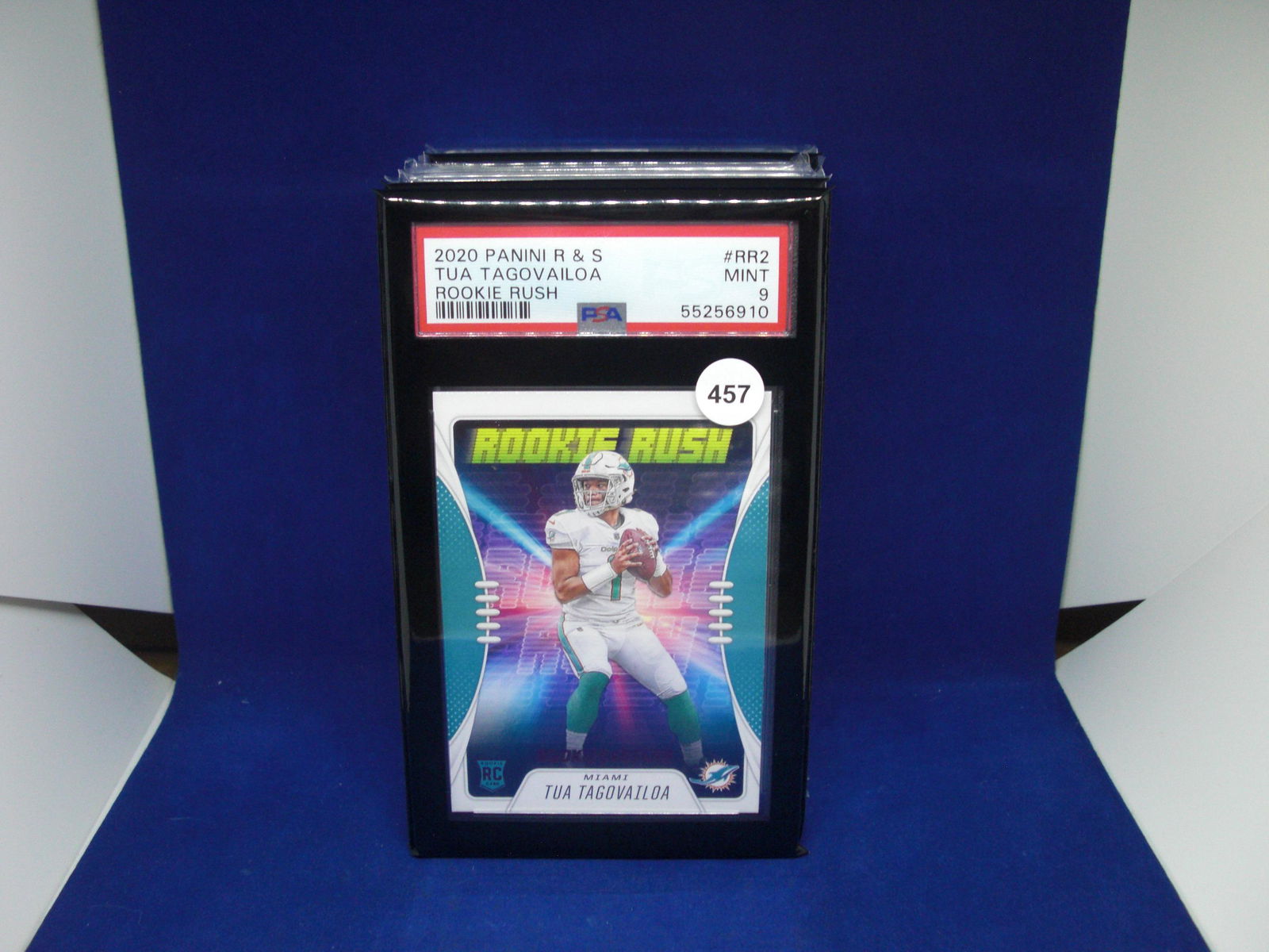 PSA 9 mint tea tagovailoa rookie rush (1 of 1)