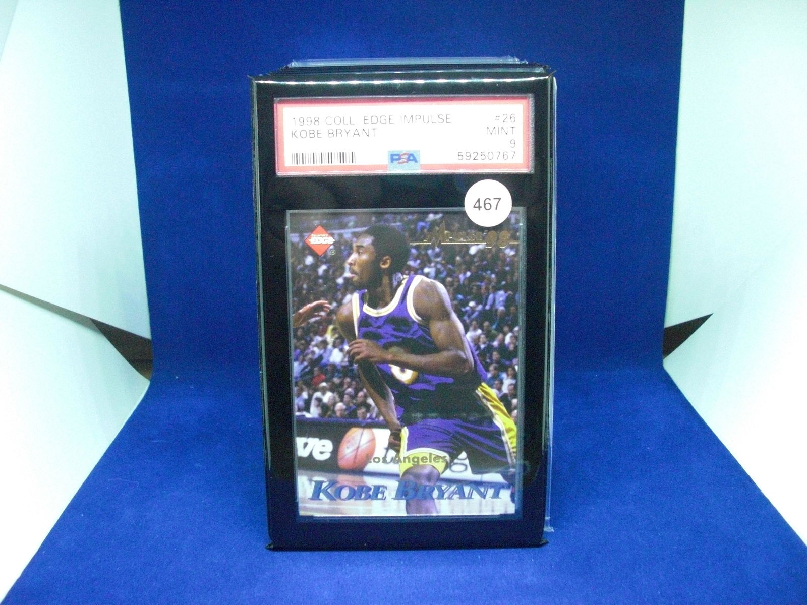 PSA 9 mint Kobe Bryant 1998 impulse (1 of 1)