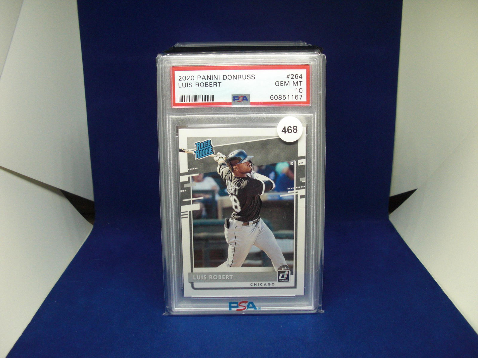 PSA gem 10 Luis Robert rated rookie (1 of 1)