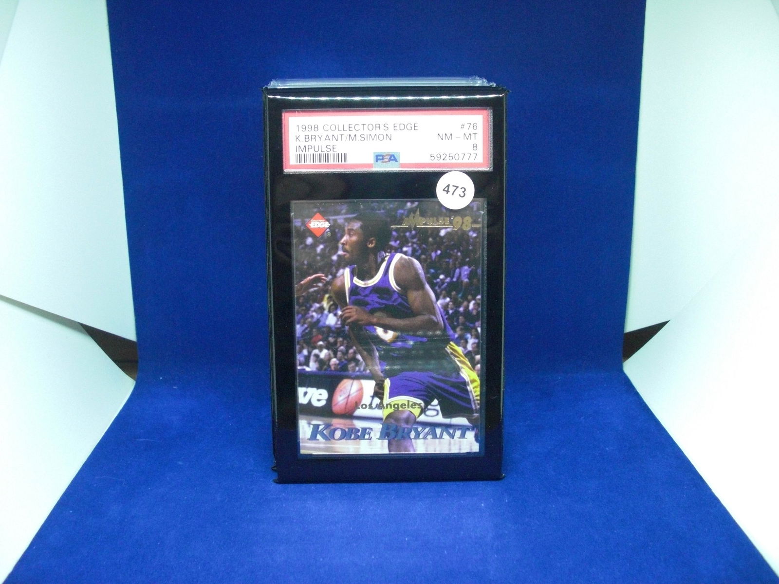PSA 9 mint Kobe Bryant 1998 impulse (1 of 1)
