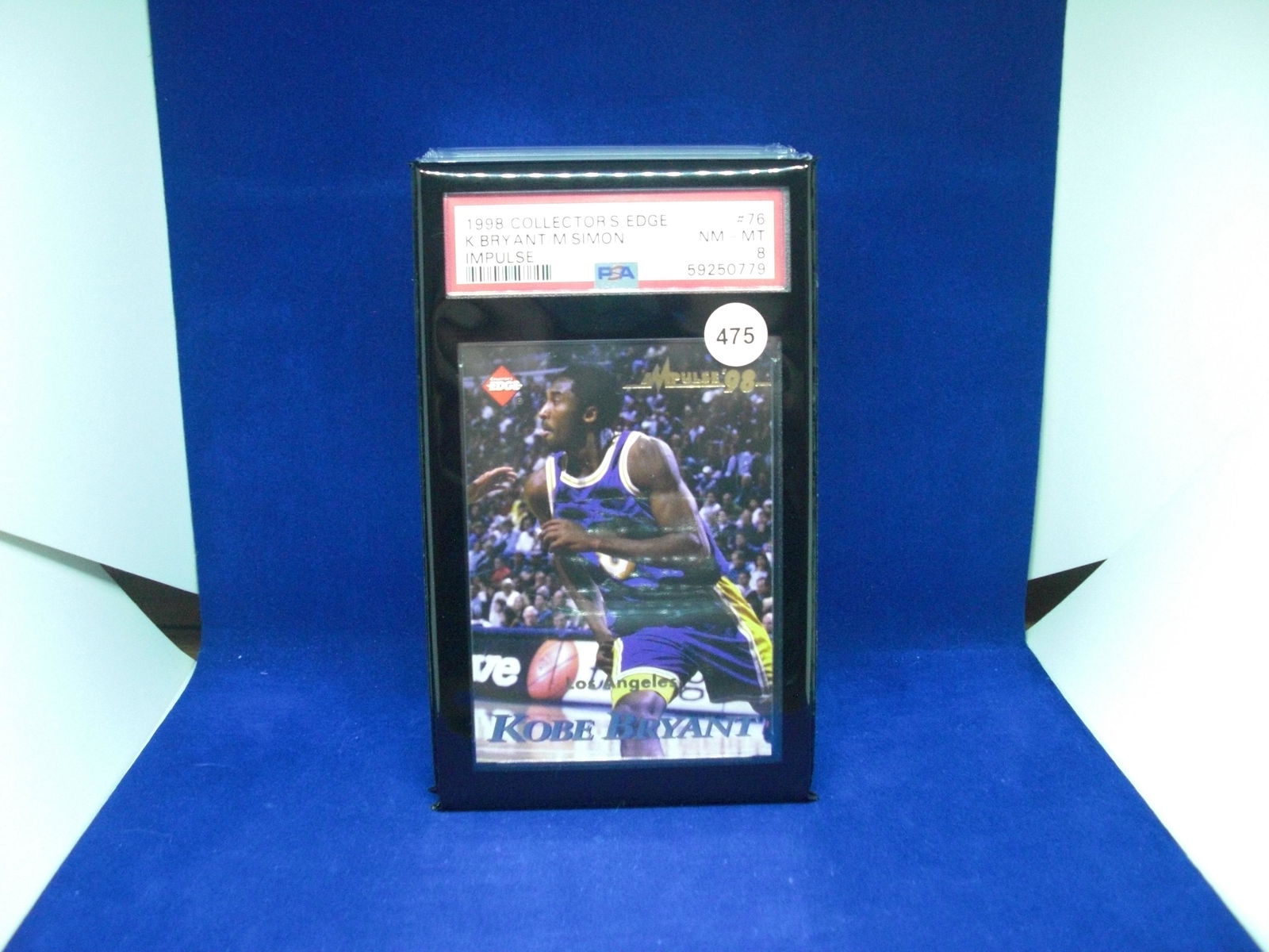 PSA 8 near mint Kobe Bryant 1998 impulse (1 of 1)