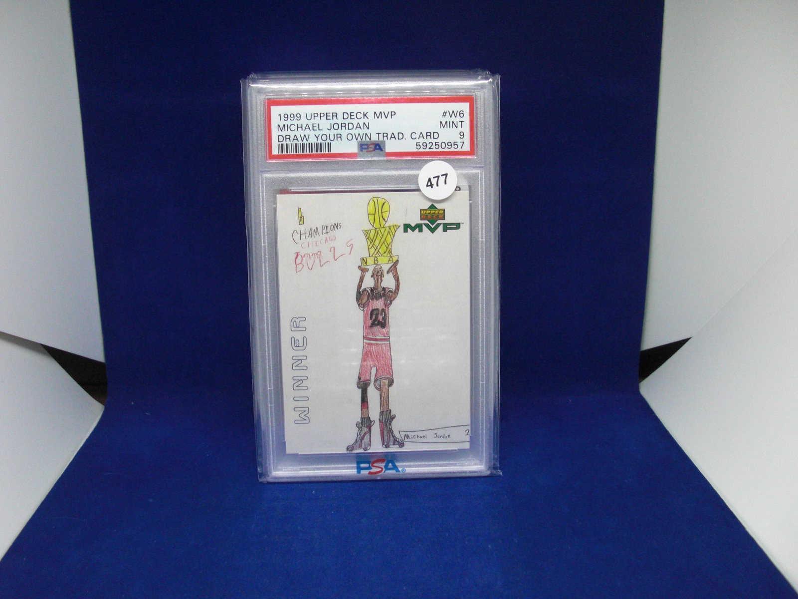 PSA 9 Michael Jordan create a card: PSA 9 Michael Jordan create a card