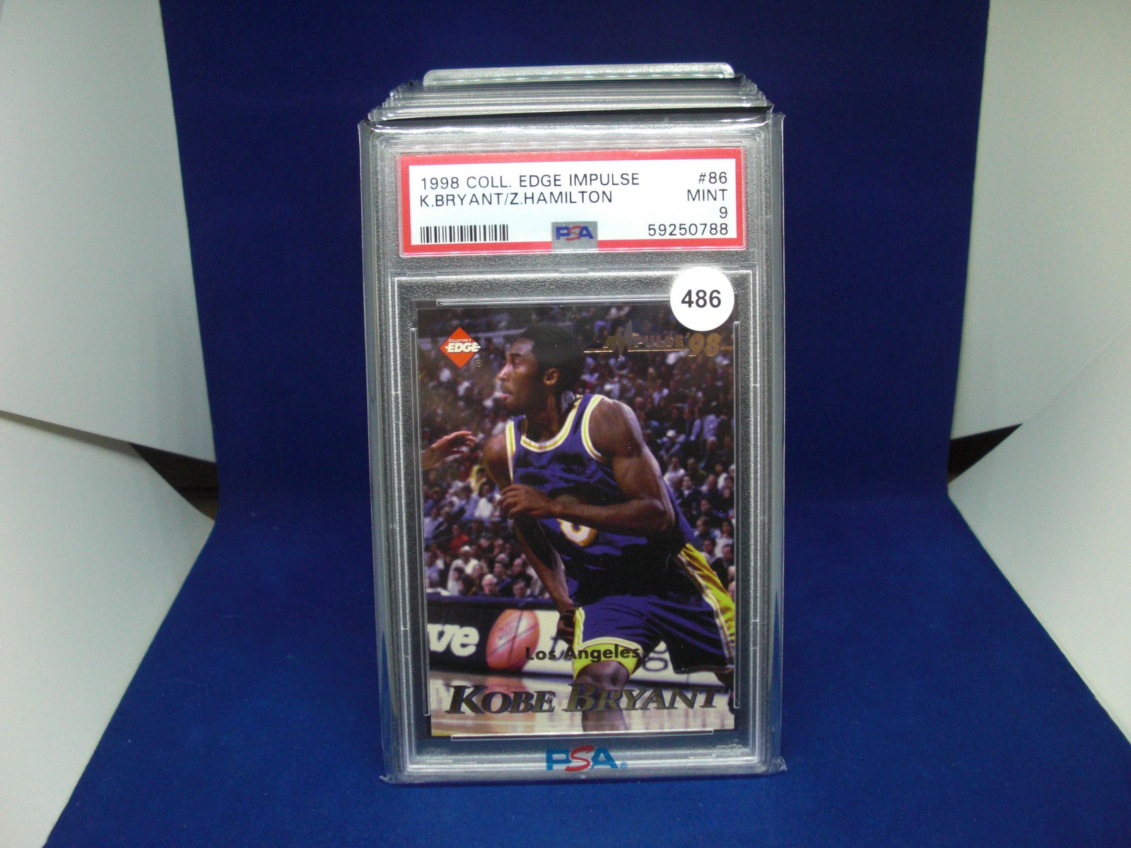 PSA 9 mint Kobe Bryant 1998 impulse (1 of 1)