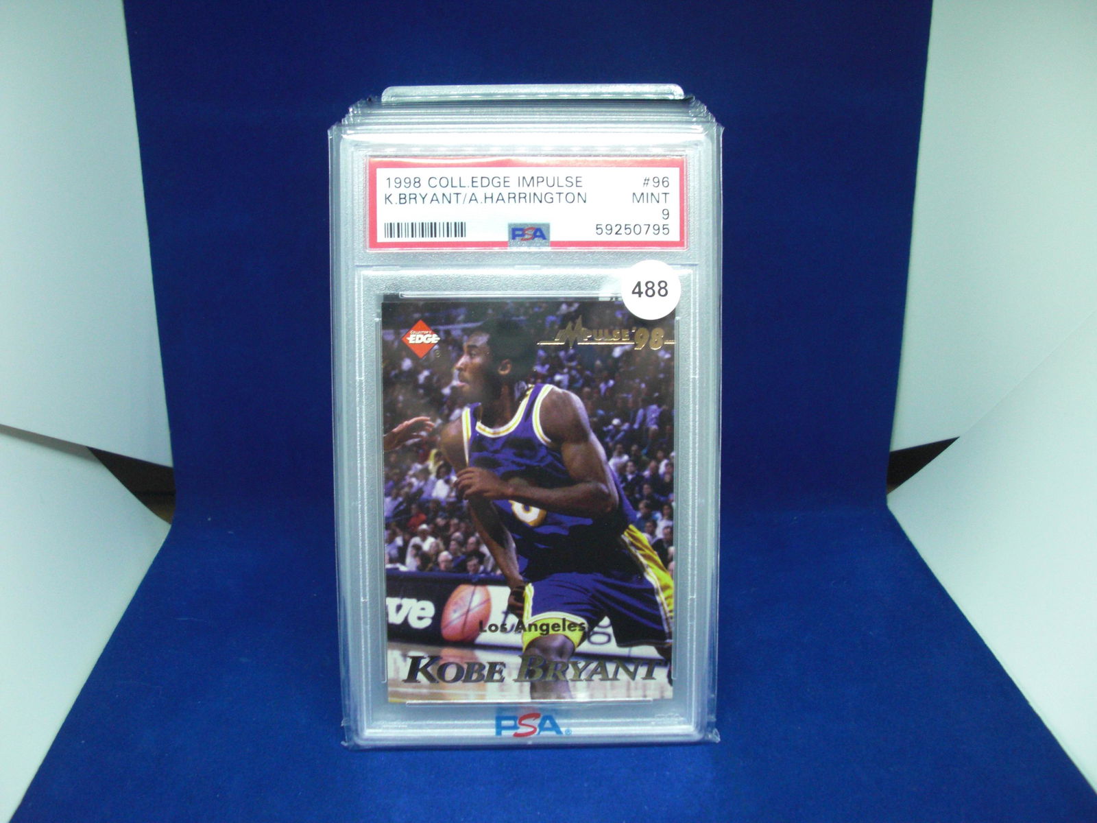 PSA 9 PSA 9 mint Kobe Bryant 1998 impulse (1 of 1)