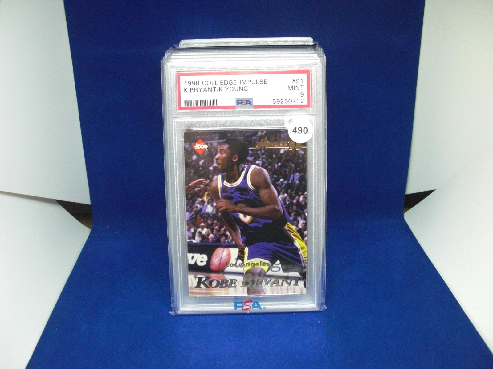 PSA 9 mint Kobe Bryant 1998 impulse (1 of 1)