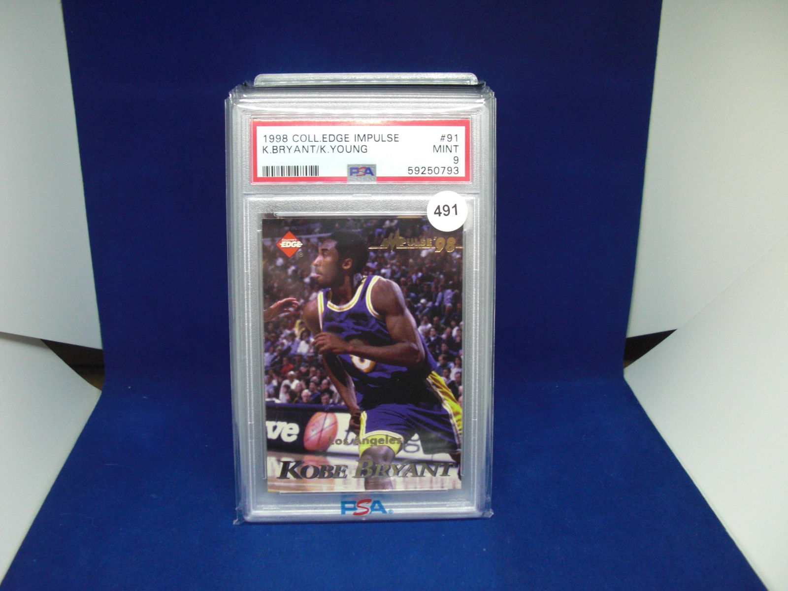 PSA 9 mint Kobe Bryant 1998 impulse (1 of 1)
