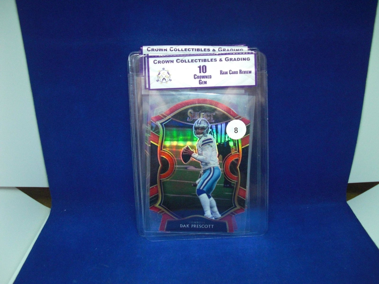 cc&g raw review graded mint 10 dak prescott red select (1 of 1)