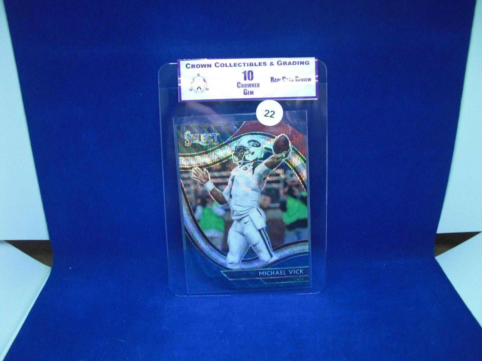 cc@g raw review graded mint 10 michael vick (1 of 1)