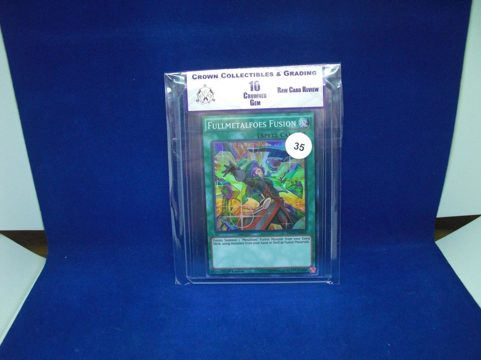 cc@g raw review graded mint 10 fullmetalfoes fusion: raw review graded