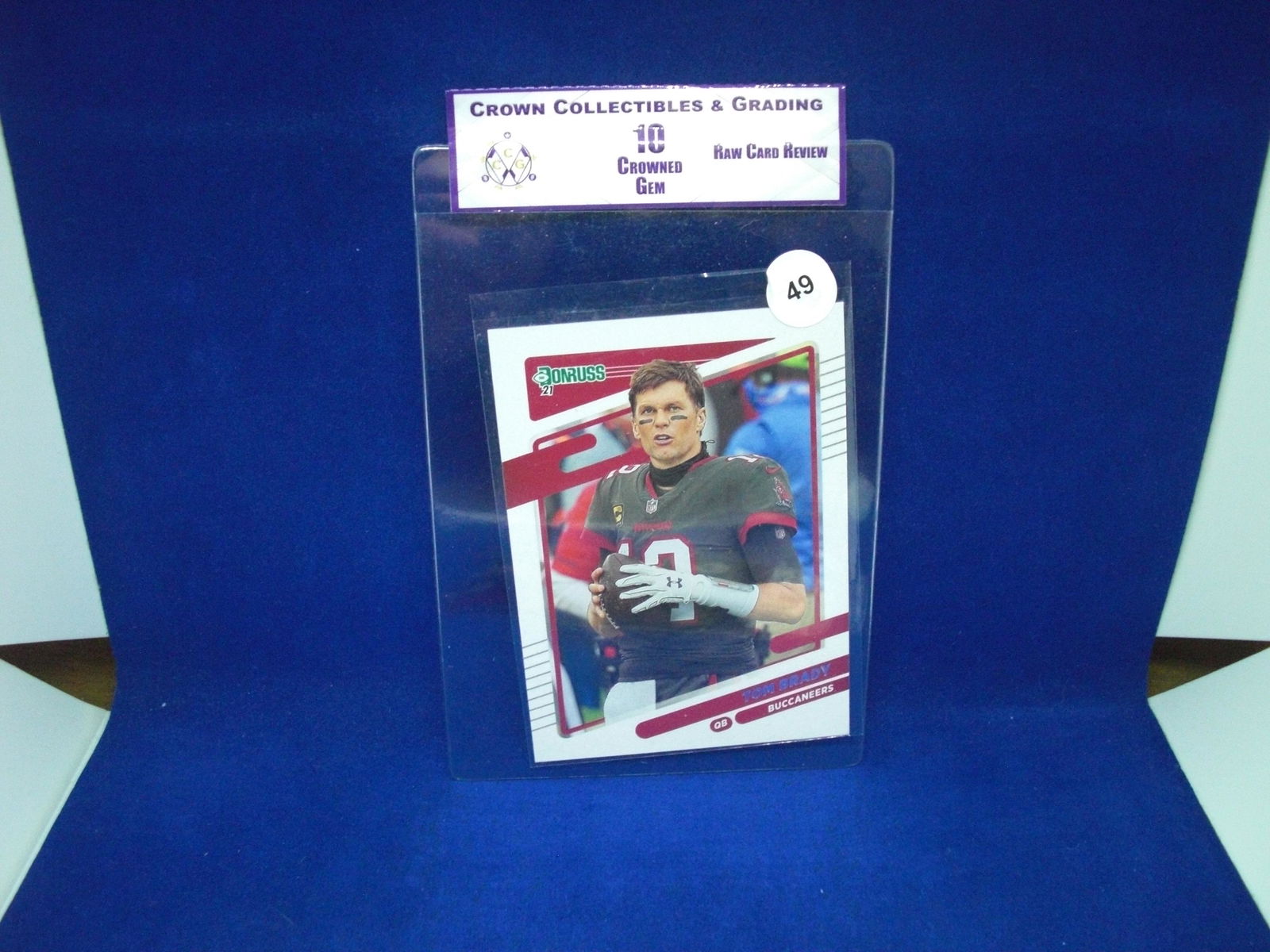 cc@g raw review graded mint 10 tom brady (1 of 1)