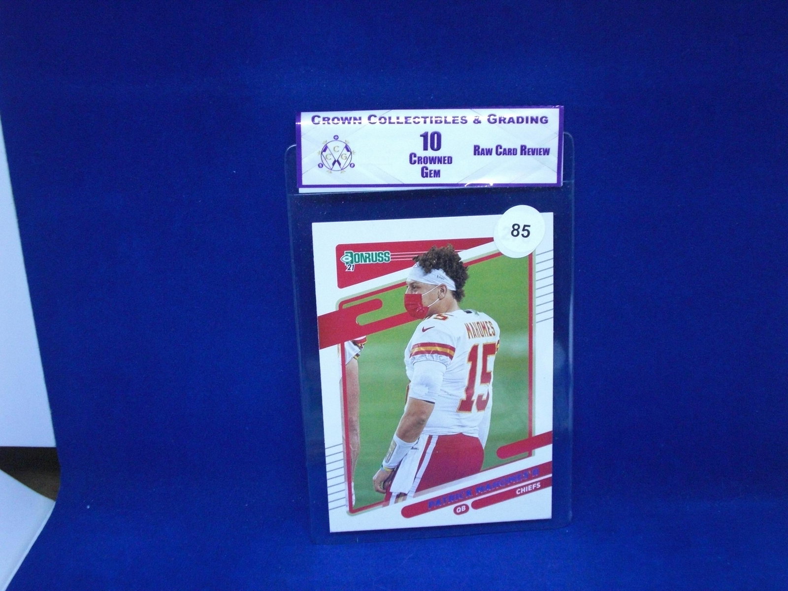 cc&g raw review graded 10 patrick mahomes: raw review graded