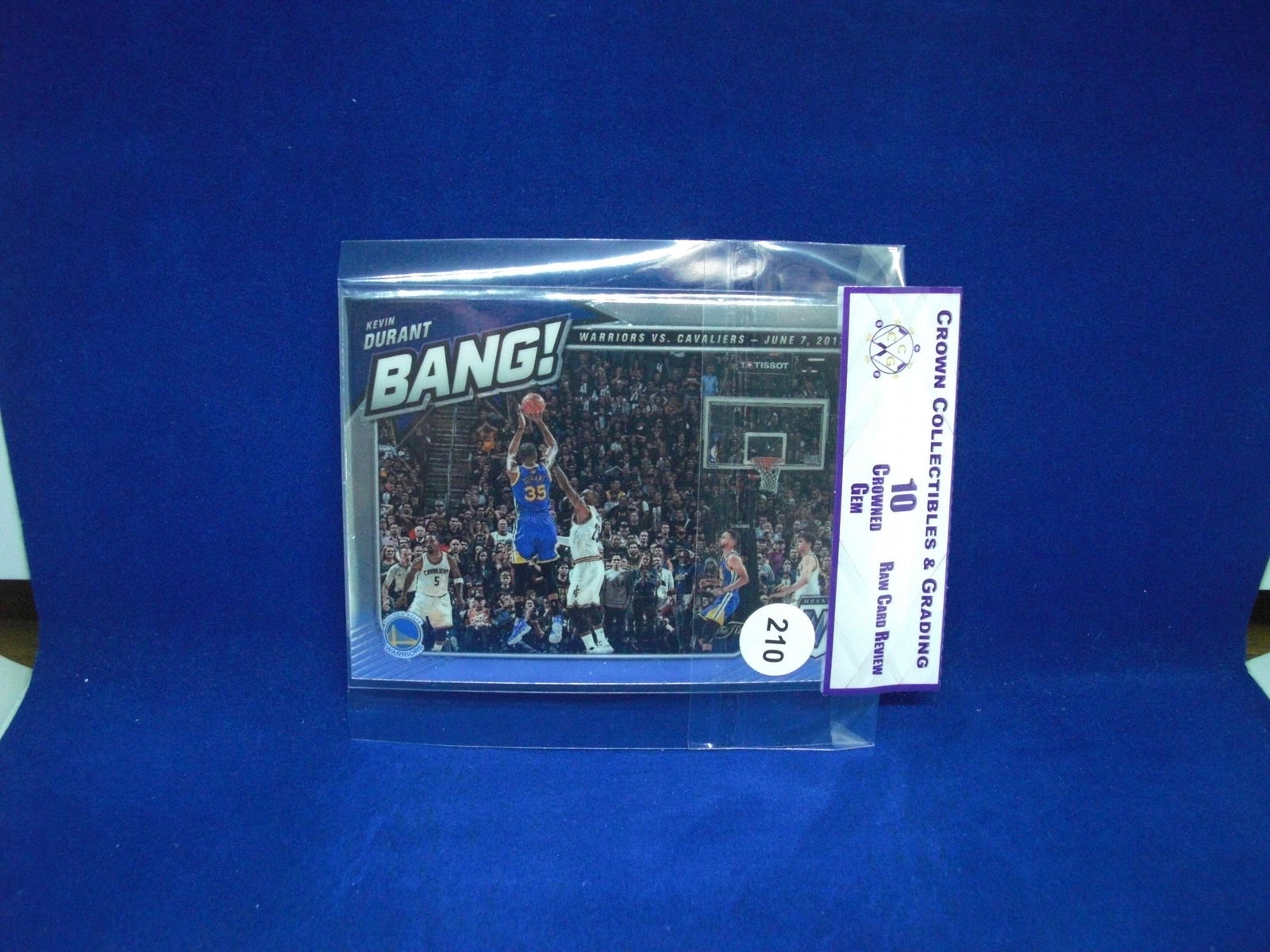 cc&g raw review graded mint 10 kevin durant bang (1 of 1)