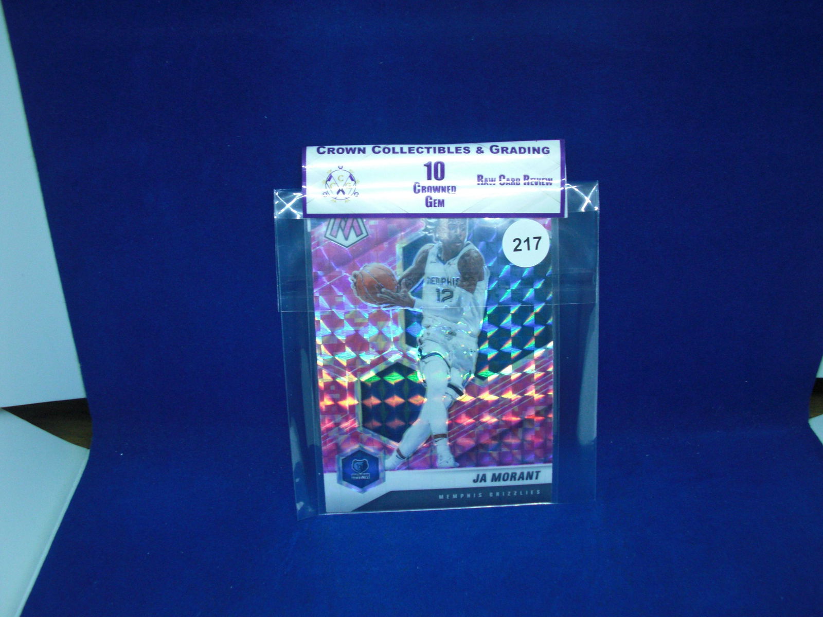 cc&g raw review graded mint 10 ja morant pink (1 of 1)