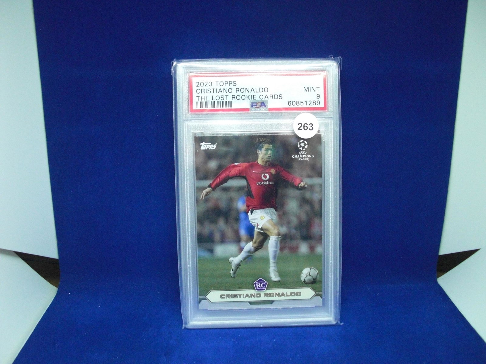 psa graded mint 9 2020 christiano ronaldo (1 of 1)