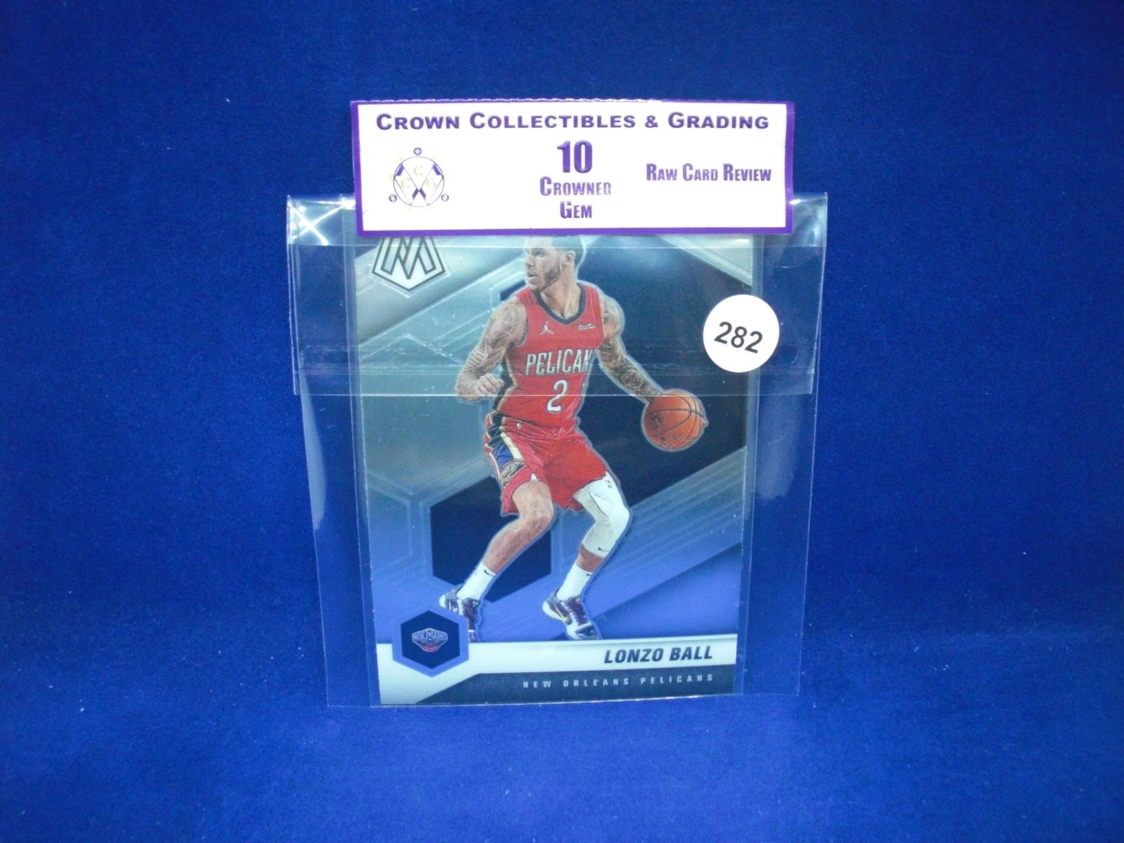 cc&g raw review graded mint 10 lonzo ball (1 of 1)