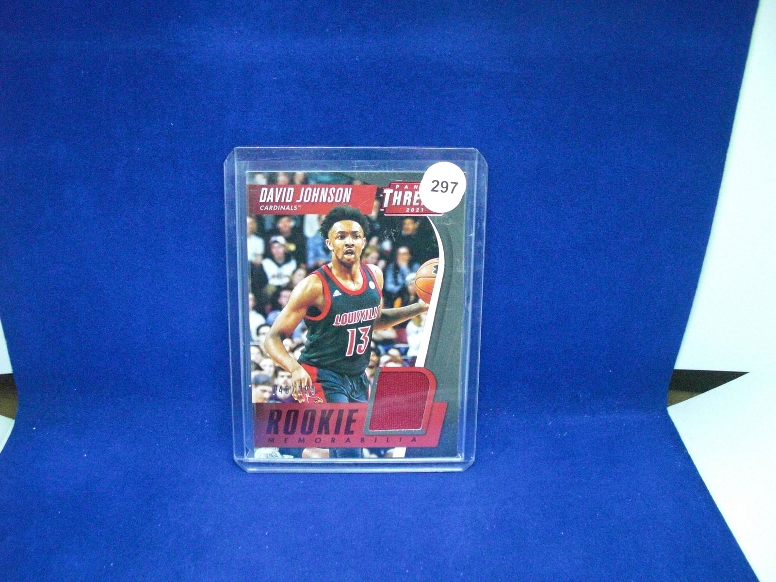 david johnson jersey #46/199: in top loader