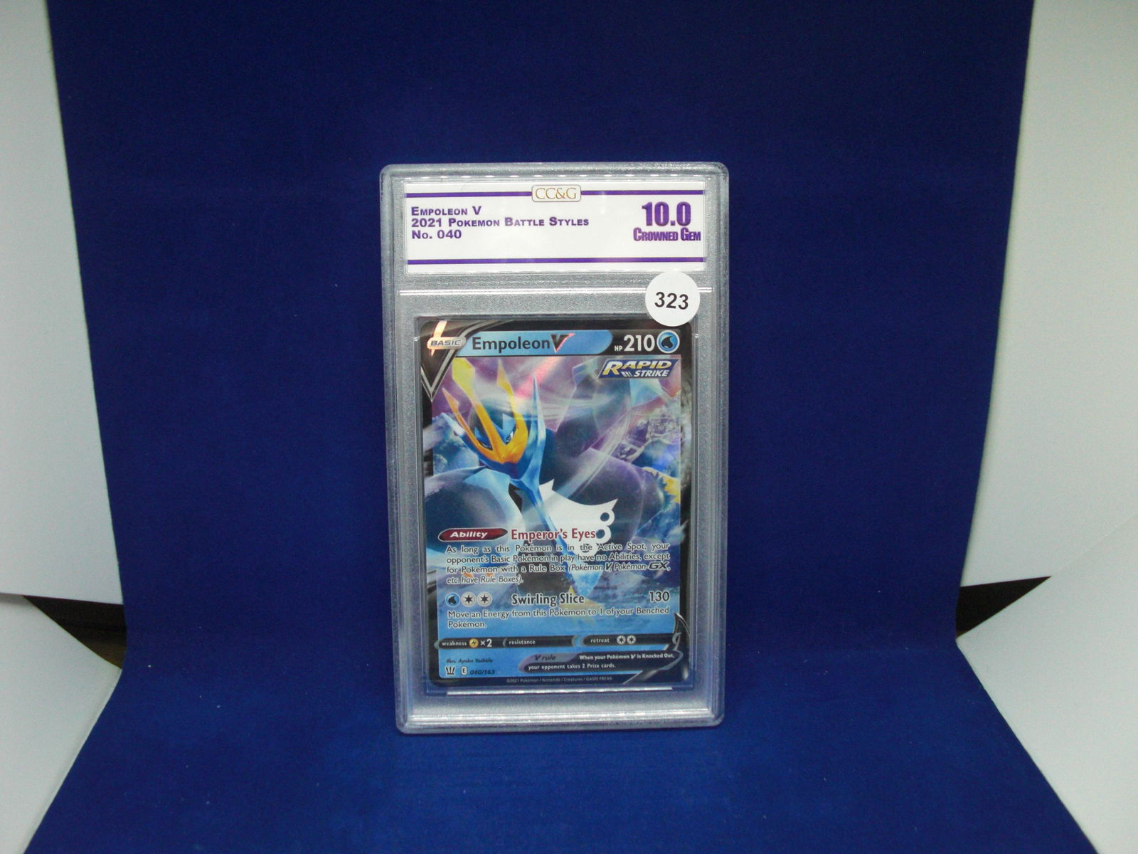 cc&g graded mint 10 empoleon v (1 of 1)