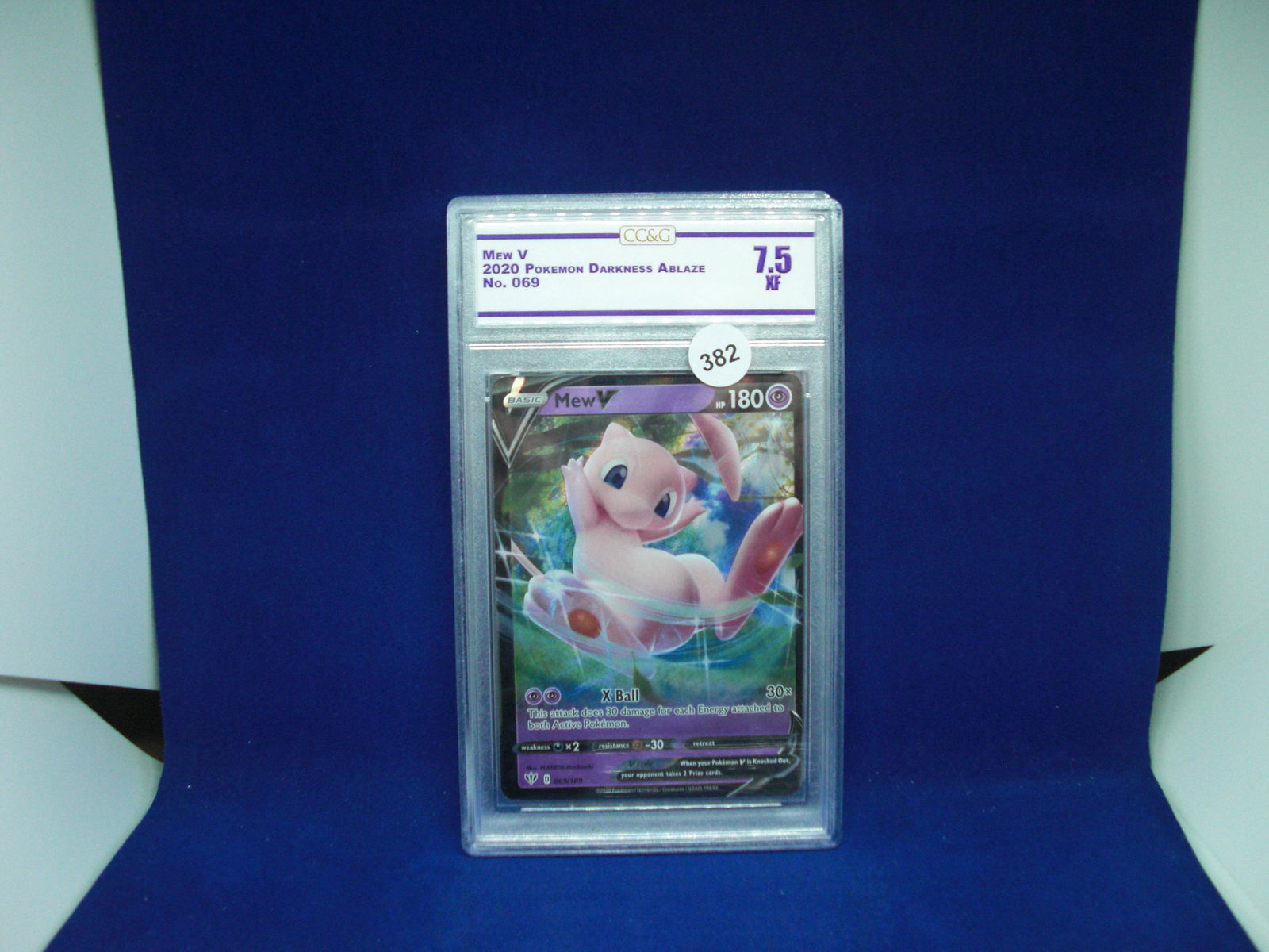 cc&g graded mint 7.5 mew v (1 of 1)