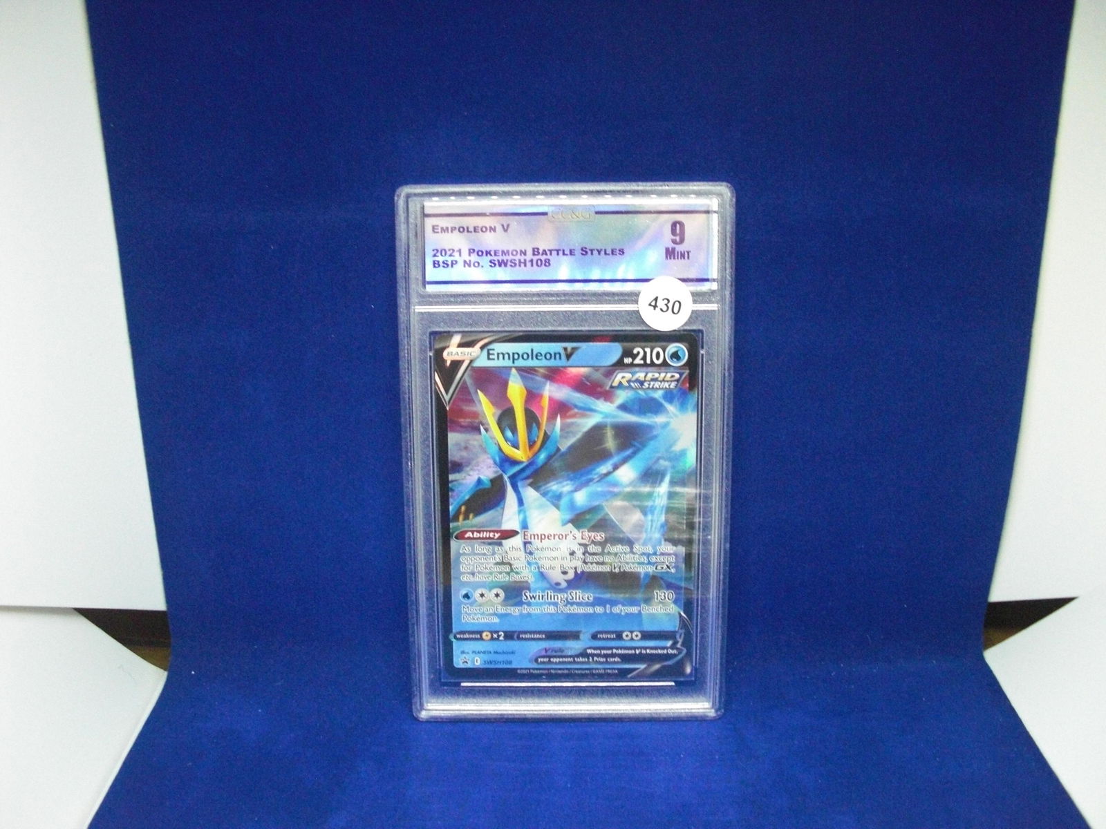 cc&g graded mint 9 empoleon v (1 of 1)