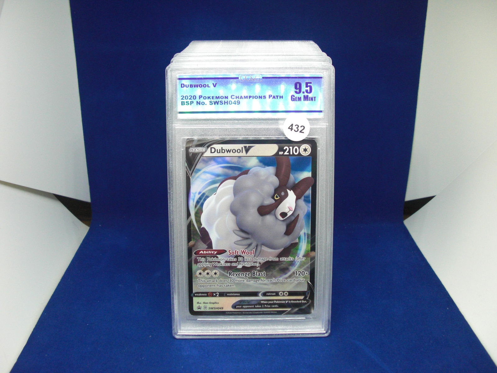 cc&g graded mint 9.5 dubwool v (1 of 1)