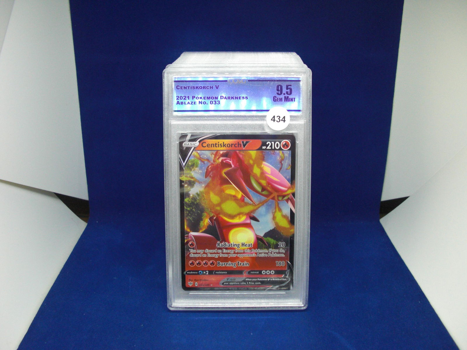 cc&g graded mint 9.5 centiskorch v (1 of 1)