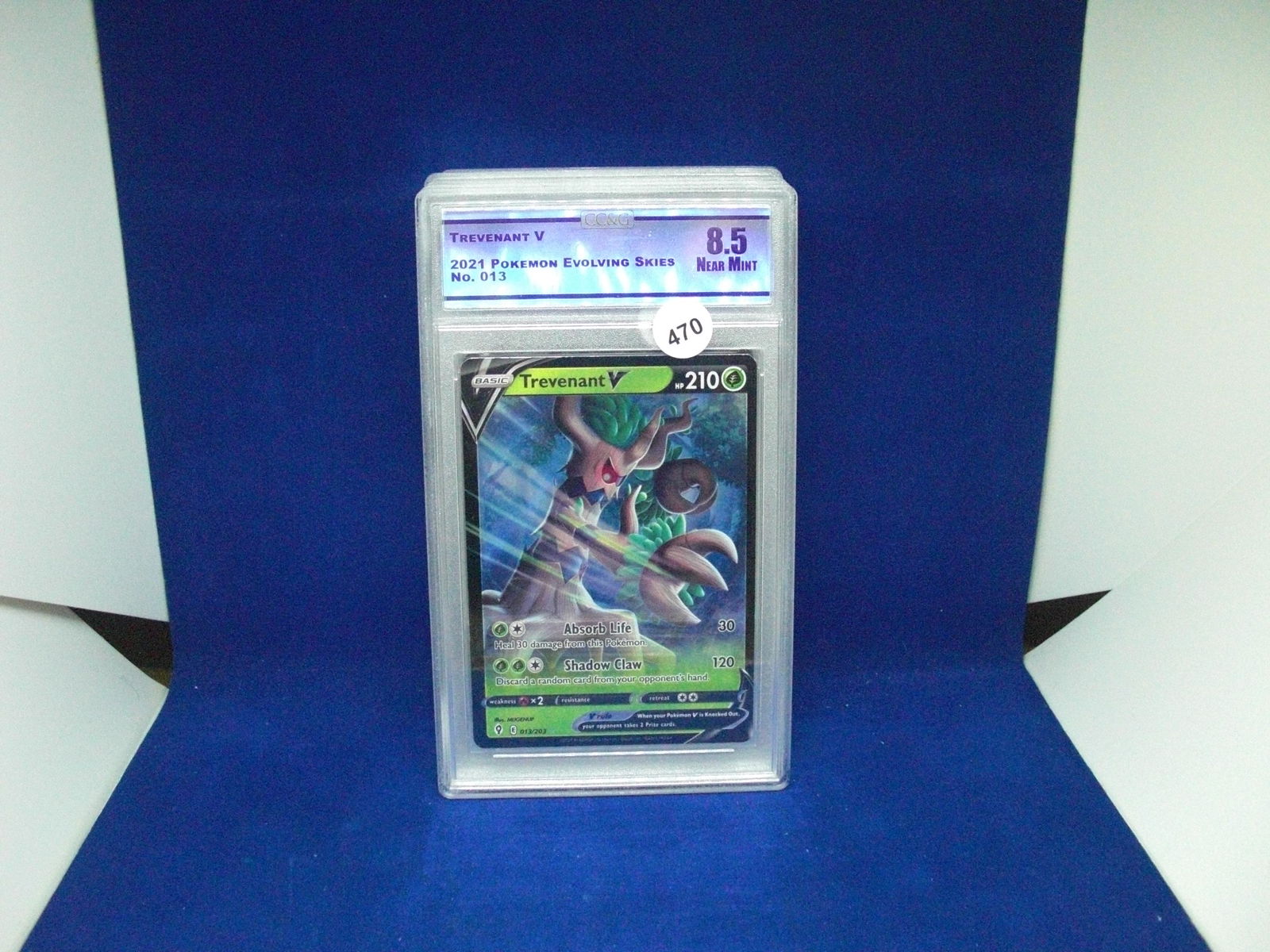 cc&g graded mint 8.5 trevenant v (1 of 1)