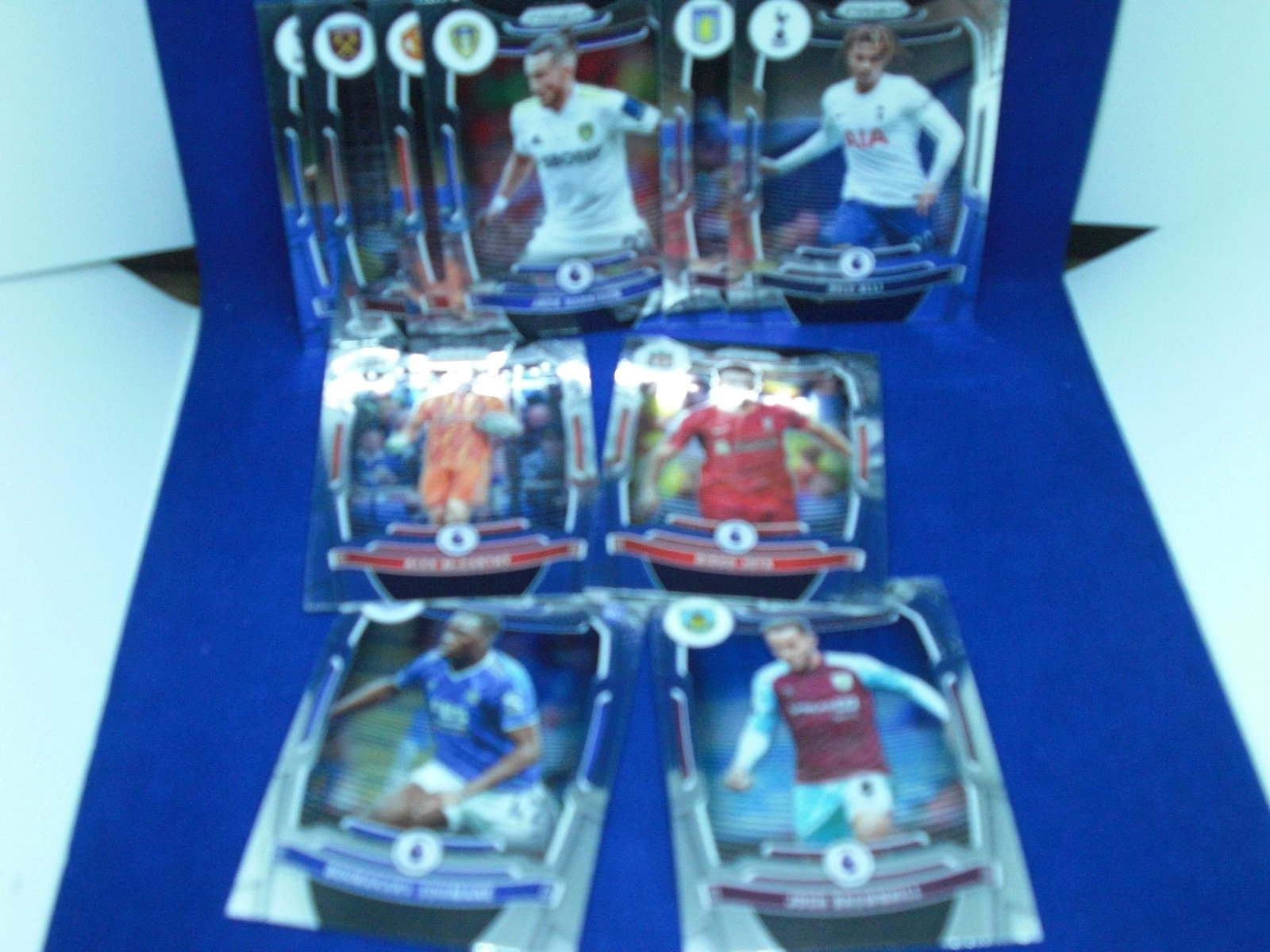 lot of 10 soccer cards: soccer lot