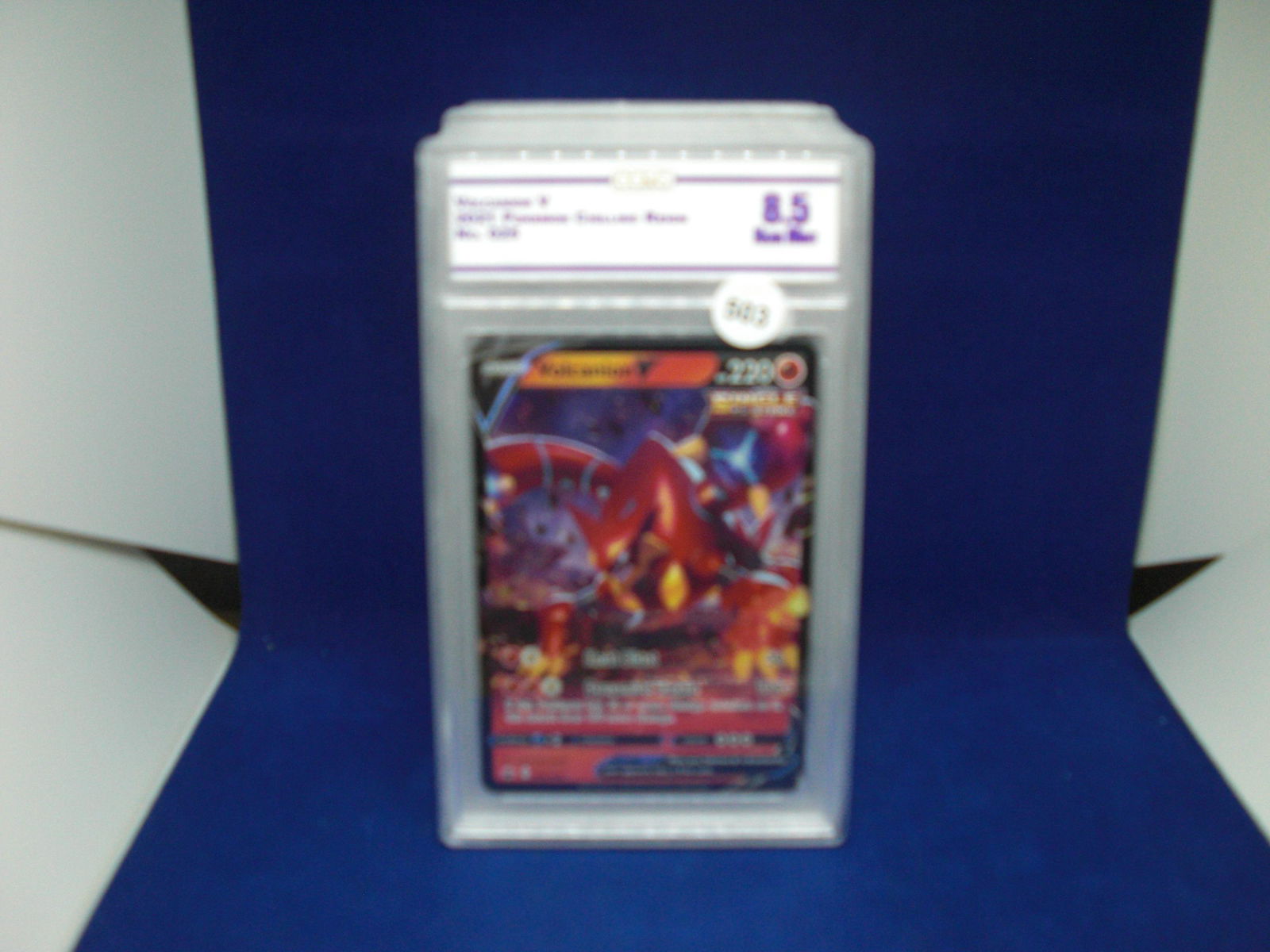 cc&g graded mint 8.5 volcanion v (1 of 1)