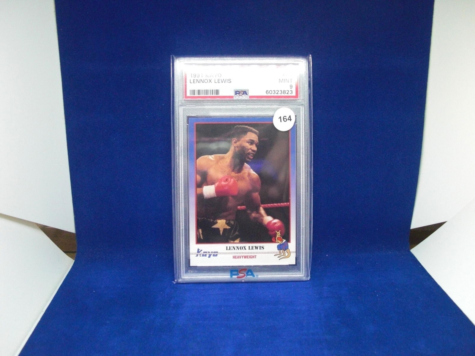 psa graded mint 9 1991 lennos lewis (1 of 1)