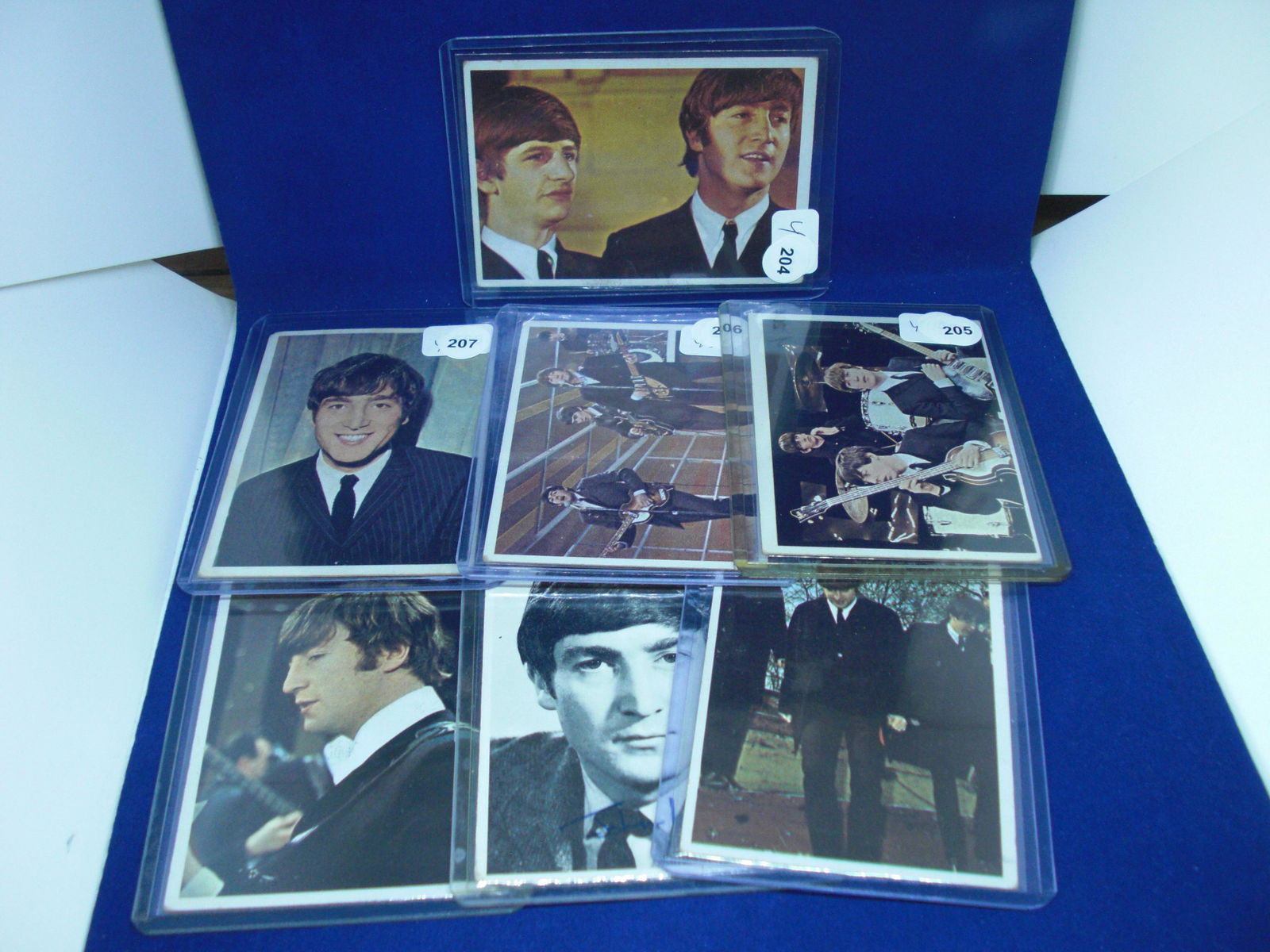 lot of 7 beatles cards (1 of 1)