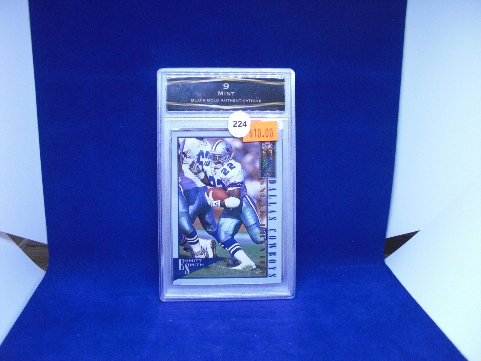 bga graded emmitt smith mint 9 (1 of 1)