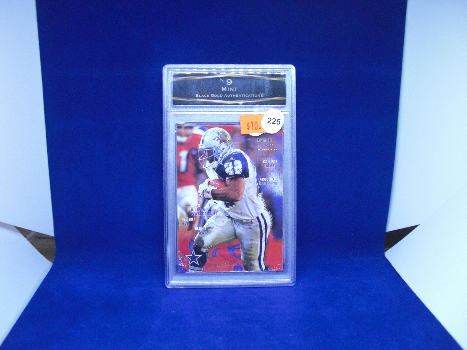 bga graded emmitt smith mint 9 (1 of 1)