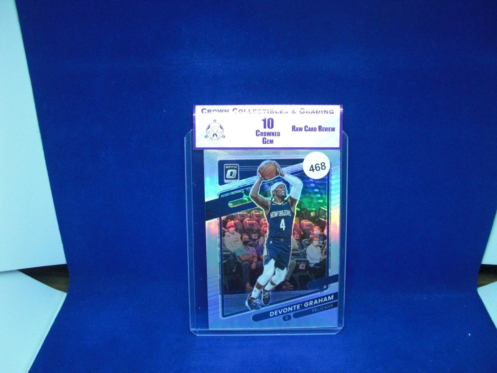 cc&g raw review silver devonte graham mint 10 (1 of 1)