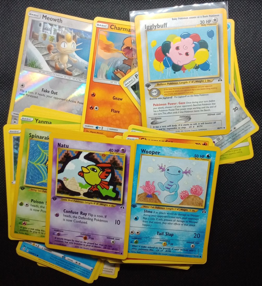Lot of 50 assorted pokemon cards (1 of 1)